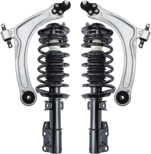 Miniatura 187 de Detroit Axle - Kit de 4 brazos de control delanteros para Ford Mustang 05-10, 2 brazos de control inferiores, 2 puntales 2005 2006 2007 2008 2009