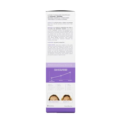 Miniatura 3 de Foligain Acondicionador de triple acción para adelgazar el cabello, acondicionador voluminizador para mujeres, 8 onzas líquidas.