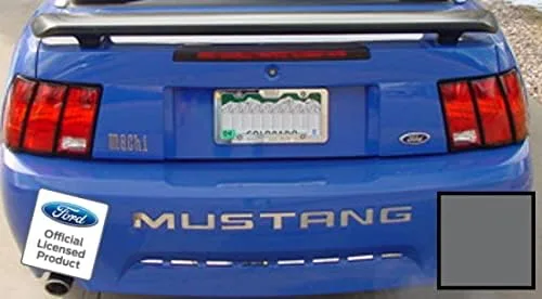 Miniatura 26 de Adhesivos de letras para parachoques trasero para Ford Mustang Negro (Brillo) -CB (se adapta a 1999-2004)