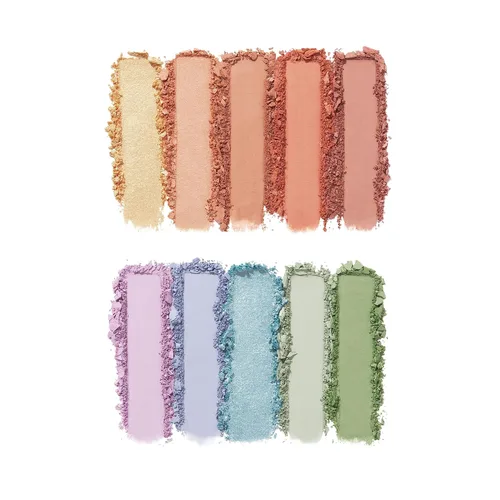 Miniatura 2 de e.l.f. Paleta de Sombras de Ojos Perfect 10, Diez Tonos Ultra-Pigmentados Brillantes y Coloridos, Fórmula Difuminable, Vegano y Libre de Crueldad