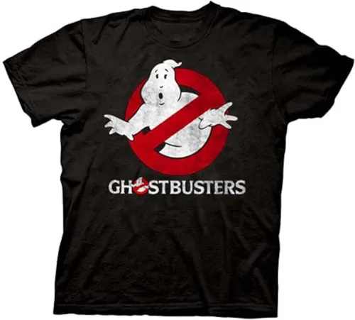 Miniatura 5 de Ghostbusters Logotipo de hombre para llevar, Negro