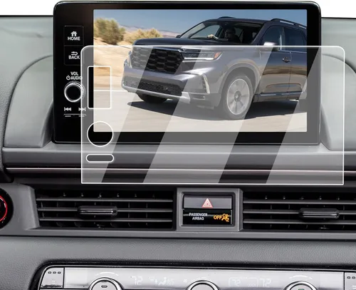 Miniatura 12 de ECOZEN Protector de pantalla para Honda Passport 2019-2025/Pilot 2019-2022 – 2 piezas de película de vidrio templado para pantalla táctil de 8