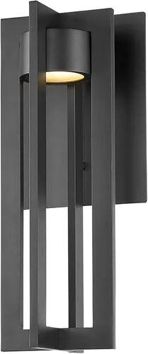 Miniatura 6 de Lámpara de pared LED para interiores y exteriores de 16 pulgadas de cámara 3000K en bronce