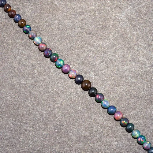 Miniatura 17 de Multi Gemstone Dainty Choker Bracelet