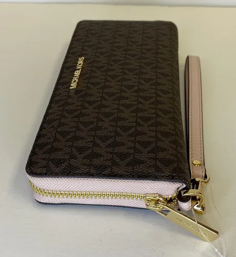 Miniatura 7 de MICHAEL Michael Kors Jet Set Cartera Continental de viaje con gancho para monedero Michael Kors