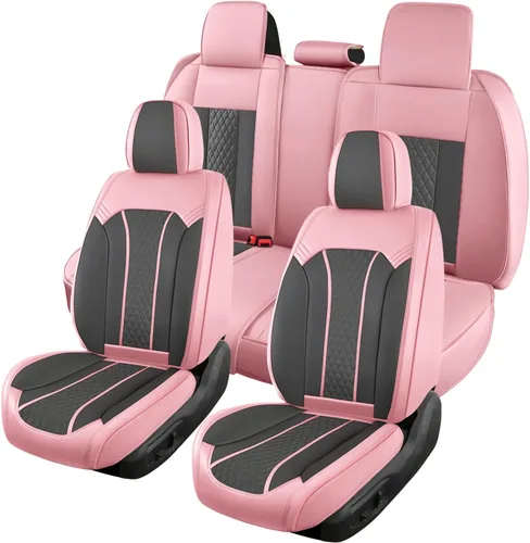 Miniatura 18 de Doogo Fundas de asiento de automóvil, fundas de asiento delantero para automóviles, protector universal de asiento de automóvil, fundas de asiento