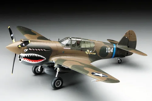 Miniatura 3 de Hasegawa 1/48 P-40E Warhawk