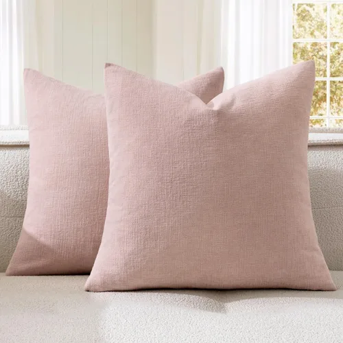 Miniatura 23 de MIULEE Juego de 2 fundas de almohada cuadradas decorativas de felpilla suave de 20 x 20 pulgadas para sofá, sala de estar y cama de color verde oliva