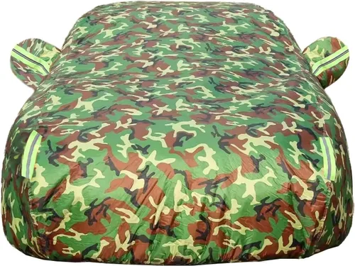 Miniatura 6 de Funda protectora de granizo para Daewoo Leganza Matiz Nexia Nubira Tacuma, funda de automóvil de tela Oxford gruesa con cremallera para puerta