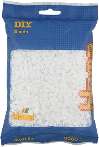 Miniatura 20 de Hama Bolsa de recarga de 3,000 cuentas a rayas Mix 91