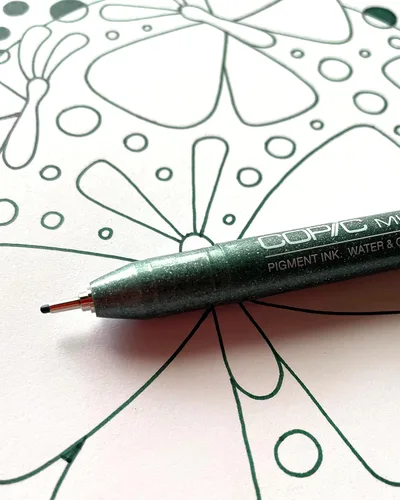 Miniatura 5 de Copic Marker Doodle - Paquete de marcadores Naturaleza