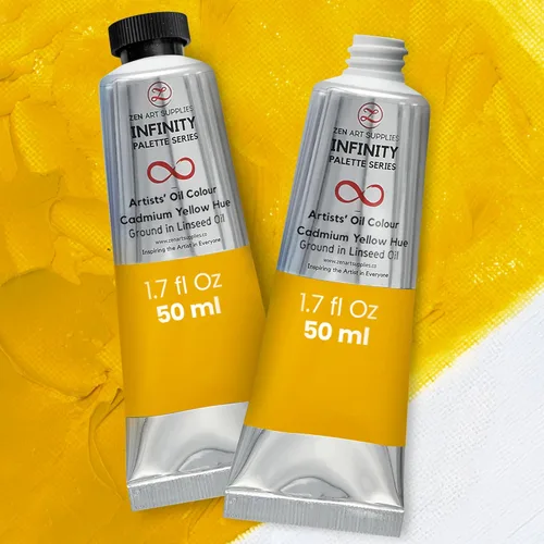 Miniatura 14 de Caja de Blancos de ZenART para tonos impecables - 200 ml de blanco de titanio, 50 ml de blanco de zinc y titanio y ocre amarillo de Nápoles - Caja