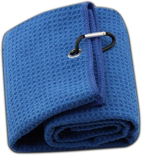 Miniatura 4 de JXGZSO Toalla de golf bordada para papá, toalla de golf bordada con clip (Best Dad by par)