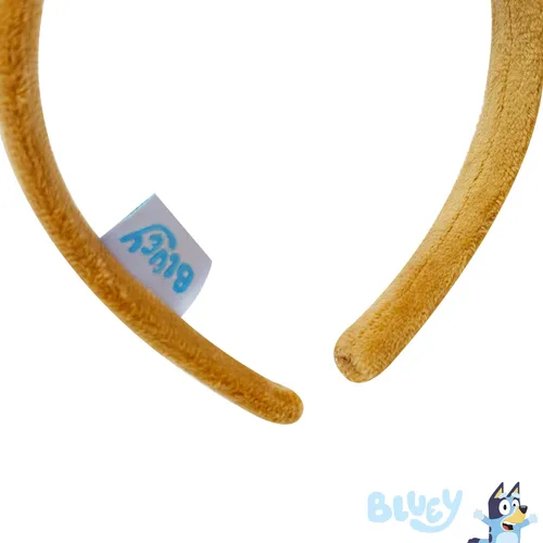 Miniatura 6 de LUV HER Bluey Party Supplies - 4 diademas de orejas de animal para disfraz de animales, orejas suaves de felpa, diademas elásticas familiares