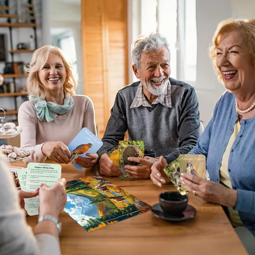 Miniatura 7 de QUOKKA Rompecabezas de demencia de 100 piezas para ancianos – 3 juegos de rompecabezas de piezas grandes para personas mayores – 9 tarjetas