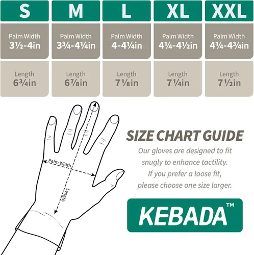 Miniatura 6 de Guantes de trabajo de invierno impermeables Kebada T1 para hombres y mujeres, guantes de trabajo aislados para hombres para clima frío, guantes
