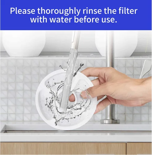 Miniatura 5 de Filtros de repuesto para fuente de agua para mascotas, filtros de carbón activado para gatos y perros, dispensador automático de agua (paquete de 16)