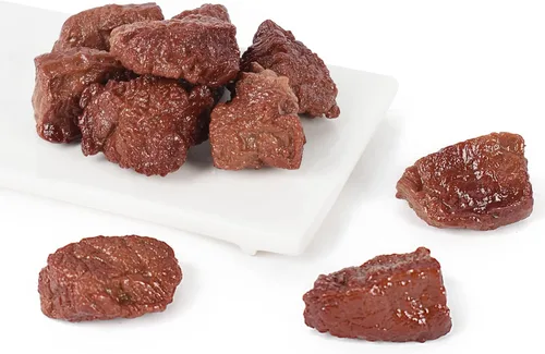 Bloques de carne artificiales, 10 piezas simulan bloques de carne de res falsos realistas para decoración del hogar, cocina, modelo de alimentos,