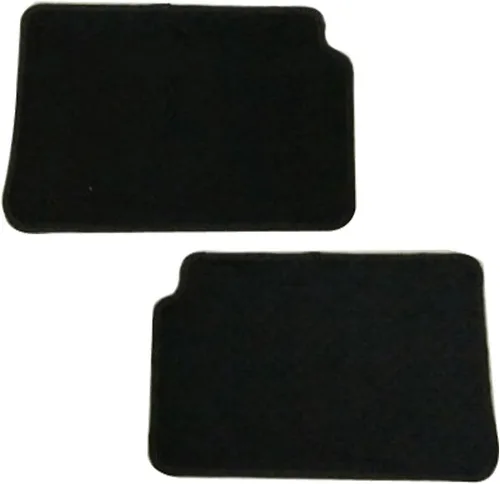 Miniatura 3 de IKON MOTORSPORTS - Alfombrillas compatibles con Subaru Impreza 2008-2011, alfombra delantera y trasera de nailon negro