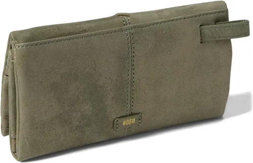 Miniatura 2 de Hobo Keen - Cartera triple para mujer, 100% cuero, correa de muñeca y cierre de botón, Abeto Dorado, talla única , Keen