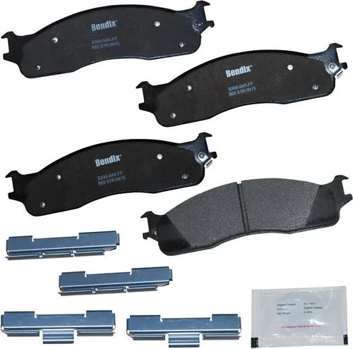 Miniatura 219 de Pastillas de freno delanteras cerámicas Bendix Priority1 CFC2302 para Hyundai Elantra 2021, Sonata 2022-2020, Kia K5 2023-2021