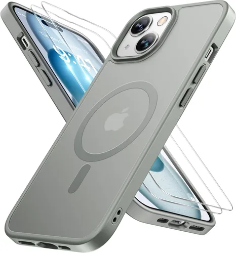 Miniatura 15 de Miracase Funda diseñada para iPhone SE 2022/SE 2020/7/8, funda multicolor de silicona a prueba de golpes (rojo)