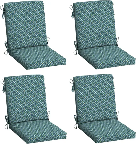 Miniatura 21 de Arden Foam - Cojines de espuma para sillas de patio y comedor, 20 x 44 pulgadas, espuma de alta densidad de alta densidad, nunca se aplana