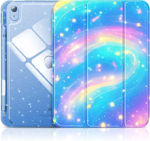 Miniatura 26 de INFILAND Funda compatible con iPad A16 de 11ª generación de 11 pulgadas 2025, funda para iPad de 10ª generación de 10.9 pulgadas, cubierta