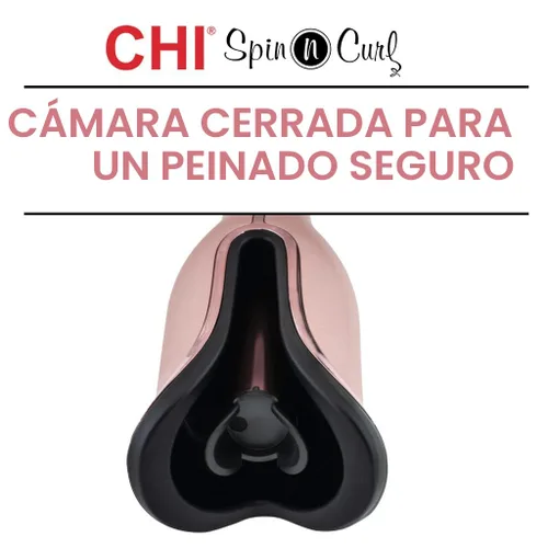 Miniatura 3 de CHI Spin N Curl, rizador para rizos y ondas saludables y brillantes sin esfuerzo, proporciona ajustes de temperatura preestablecidos para cada Oro