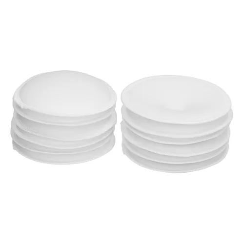 Miniatura 5 de Almohadillas de lactancia reutilizables a prueba de fugas, suaves y absorbentes para pezones dolorosos, 12 almohadillas lavables para brasier