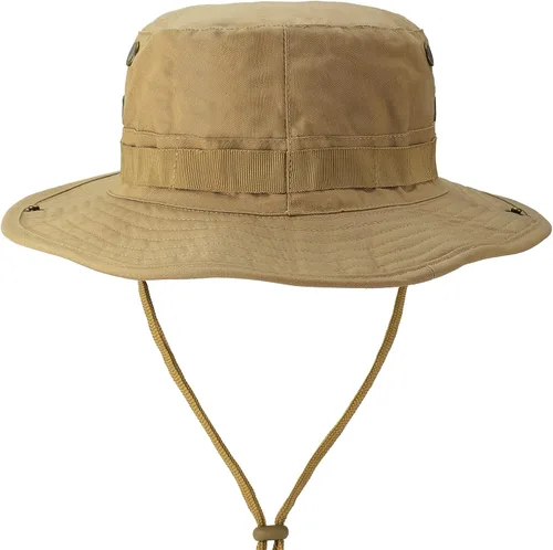 Miniatura 13 de FRTKK Sombrero militar Boonie táctico ajustable Boonie sombreros para hombres mujeres caza pesca al aire libre safari sol ACU