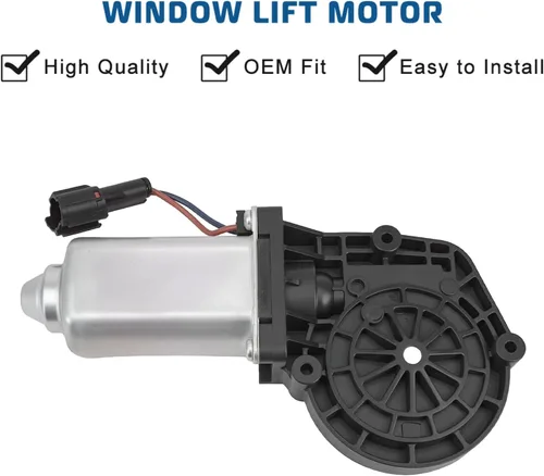 Miniatura 2 de Motor de elevación de ventana eléctrica de repuesto izquierdo para Ford Expedition 1997-2002, Ford F-150 1997-2004, Ford F-250 1997-1999, Lincoln