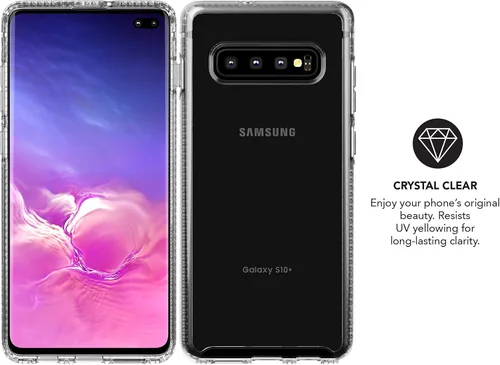 Miniatura 2 de Tech 21 - Carcasa protectora para Samsung Galaxy S10 Plus, ultrafina, con protección BulletShield, transparente