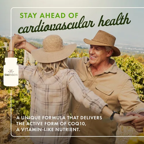 Miniatura 3 de Swanson Ubiquinol - 100 mg - para la salud del corazón, la energía cerebral y el apoyo antioxidante - Ayuda a la producción de ATP* - Sin OMG - 120