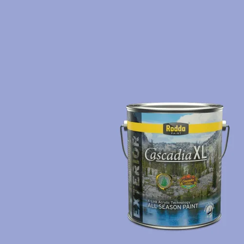 Miniatura 108 de Rodda Paint CASCADIA XL Pintura e imprimación satinada exterior en uno, cuarto de galón, Aquafir