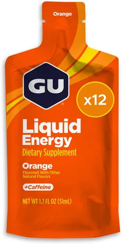 Miniatura 7 de Gel de Energía Líquida GU Energy con Carbohidratos Complejos, Vegano, Sin Gluten y Sin Lácteos, Energía Para Llevar Para Cualquier Entrenamiento, 12