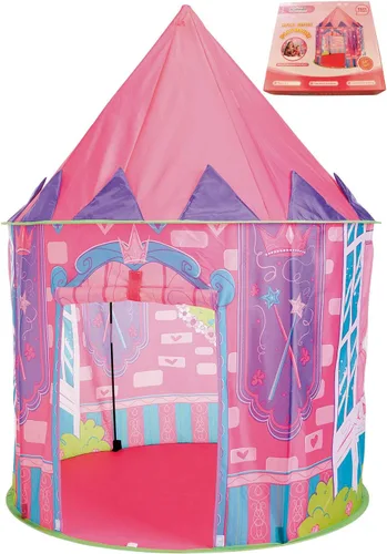 Miniatura 9 de Kidodo Tienda de Campaña de Juego para Niños Juguete Niños Tienda Emergente Casa de Juegos para Niños Interior Rosa