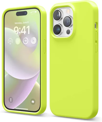 Miniatura 11 de elago Compatible con Funda para iPhone 14 Pro, Funda de Silicona Líquida, Cubierta Protectora de Cuerpo Completo, A Prueba de Golpes, Funda Delgada