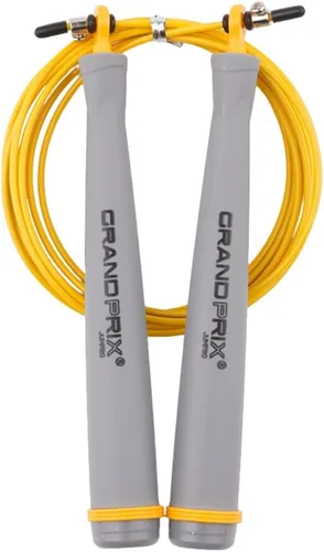 Miniatura 11 de Cuerda de saltar para hombres y mujeres (serie Grand Prix Ultra Speed) – Cuerda de alambre ajustable para CrossFit, boxeo y entrenamiento de fitness