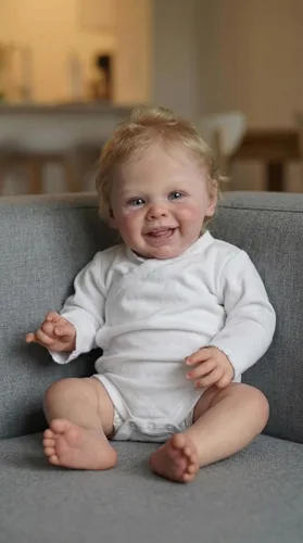 Miniatura 7 de Angelbaby Muñecas de bebé Reborn de la vida real de 20 pulgadas, muñeca realista de silicona de vinilo suave muñeca de bebé durmiendo, muñecas