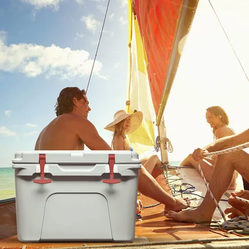 Miniatura 7 de Pestillos de tapa de repuesto (paquete de 2) compatibles con todos los refrigeradores duros Yeti, RTIC, otros relacionados, hechos de goma dura