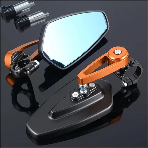 Miniatura 6 de Accesorios Espejo universal para motocicleta Suzuki SV600 SV1000 GSXS1000 GSXS1000 GSXS750 GSXS150 Gixxer GSXR1000 GSXR750 GSXR600 GSXR400 Katana Oro