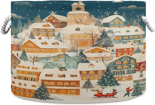 Miniatura 15 de senya Cesta de almacenamiento grande plegable bolsa de ropa redonda plegable de tela para ropa sucia cesta de lavado plegable para niños coches