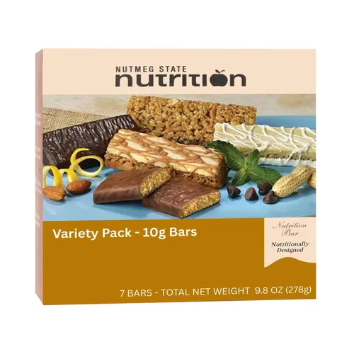 Miniatura 11 de Nutmeg State Nutrition Barras altas en proteínas, 7 porciones por caja (1 caja (7 porciones), chocolate negro S'mores)