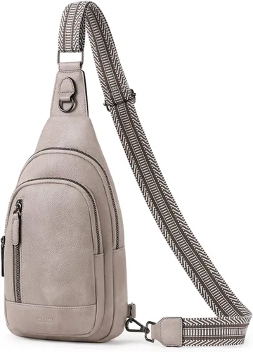 Miniatura 8 de CLUCI - Bolso cruzado para mujer, bandolera de piel, mochila para viajes