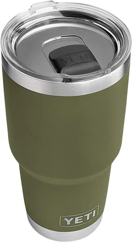 Miniatura 28 de YETI Rambler - Vaso aislado al vacío de acero inoxidable de 30 onzas con tapa MagSlider