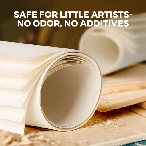 Miniatura 5 de Jar Melo Papel de pintura para dedos, 30 hojas, 10 x 15 pulgadas, almohadilla de papel de pintura de dedos grande para niños, sin ácidos, 101 libras