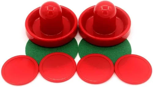 Miniatura 5 de 8 piezas Air Air Hockey Paddle Puck Puck Reemplazo Mini Slider Pusher Multi Mesa de Juego Accesorios de Repuesto