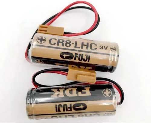 Miniatura 3 de CR8-LHC - Batería de litio de repuesto para Fuji FDK CR8-LHC CR8-LHC, batería de respaldo con enchufe marrón