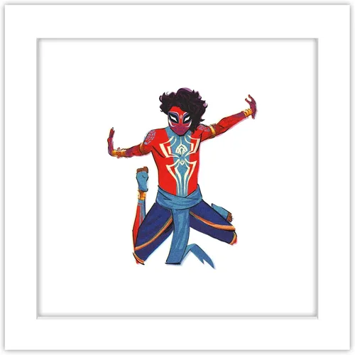 Trends International Gallery Pops Spider-Man: Across the Spider-Verse - Póster de pared de Pavitr Prabhakar de Spider-Man, 12 x 12 pulgadas, versión